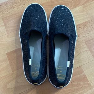Kate Spade Keds Sparkly black shoes